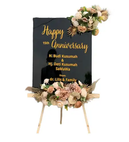 Papan Bunga Akrilik mekarmulya