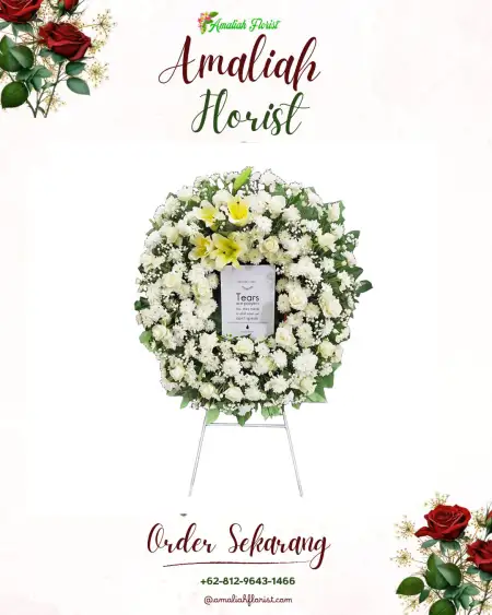 Krans Bunga Duka mekarmulya